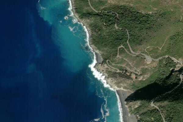 Immagine satellitare dei dintorni di Baracataggio