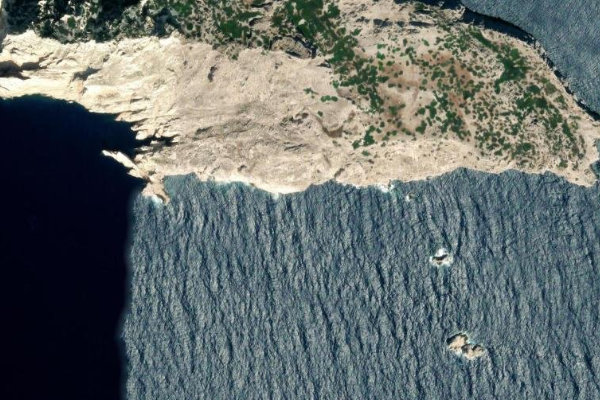Immagine satellitare dei dintorni di Le Gabian