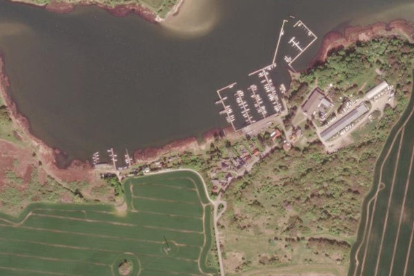 Immagine satellitare dei dintorni di Ellergrund