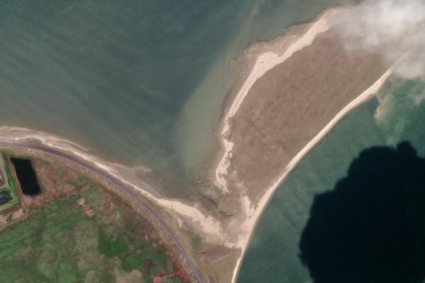 Immagine satellitare dei dintorni di Ellenbogen