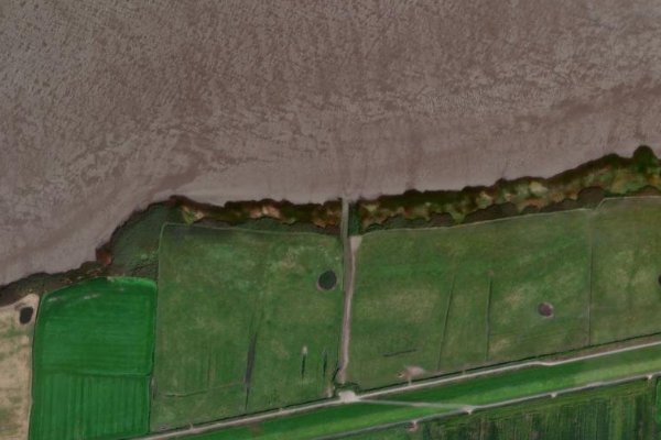 Immagine satellitare dei dintorni di Balje