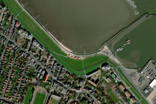 Immagine satellitare dei dintorni di Grimmershörn