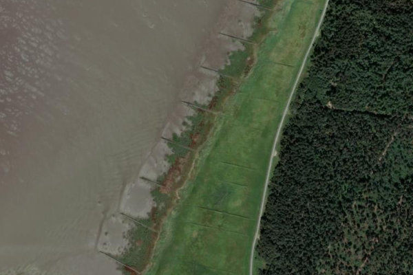 Immagine satellitare dei dintorni di Berensch-Arensch