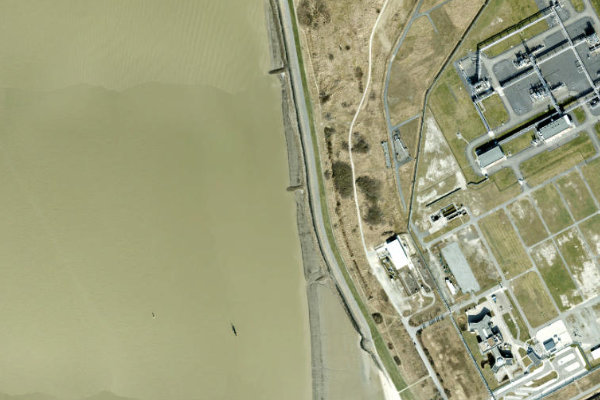 Immagine satellitare dei dintorni di Knock