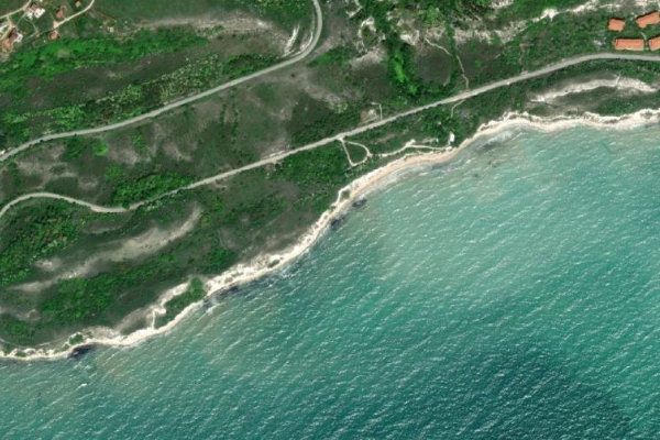 Immagine satellitare dei dintorni di Kibela