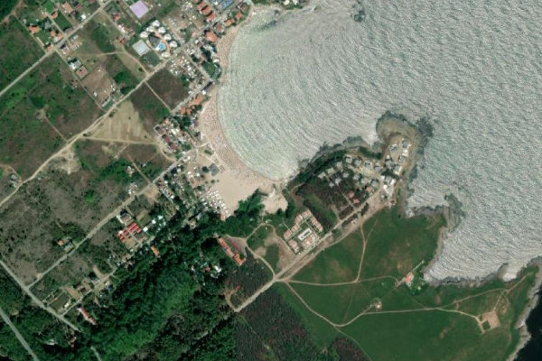 Immagine satellitare dei dintorni di Arapya