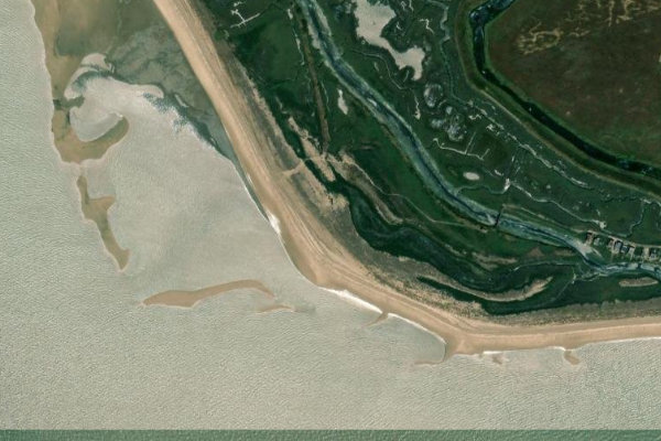 Immagine satellitare dei dintorni di Colne Bar