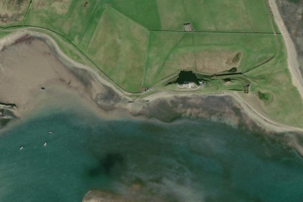 Immagine satellitare dei dintorni di Cockle Stone