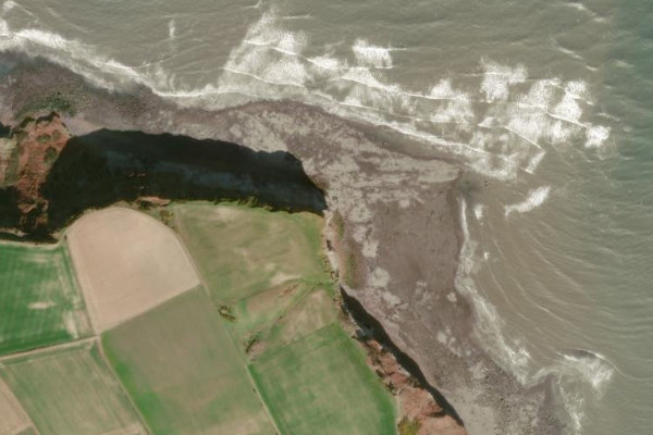 Immagine satellitare dei dintorni di Keldhowe Point