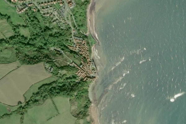 Immagine satellitare dei dintorni di The Landing