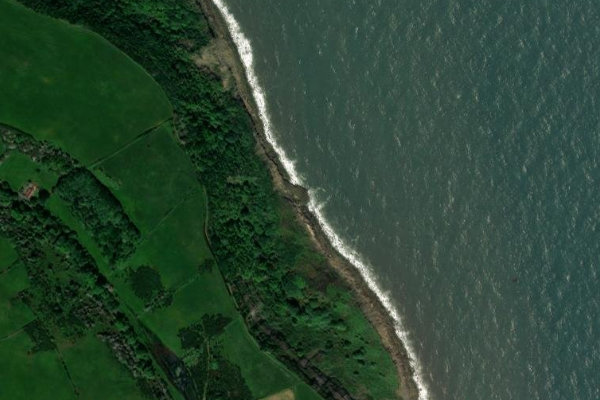 Immagine satellitare dei dintorni di Iron Scar