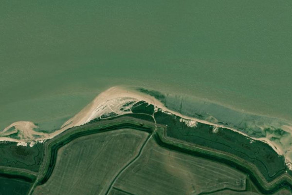 Immagine satellitare dei dintorni di Weymarks Beach