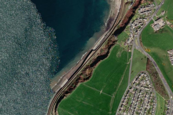 Immagine satellitare dei dintorni di Tanyard Bay