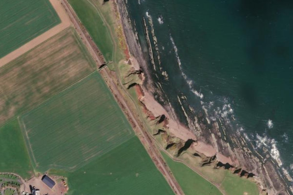 Immagine satellitare dei dintorni di Raven's Nest