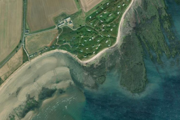 Immagine satellitare dei dintorni di Bally Carrs