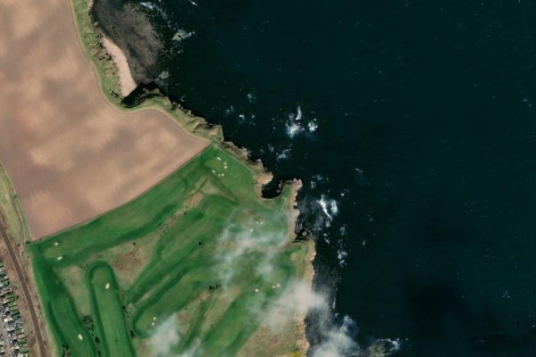 Immagine satellitare dei dintorni di Brotherston's Hole