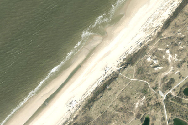 Immagine satellitare dei dintorni di Scheveningen