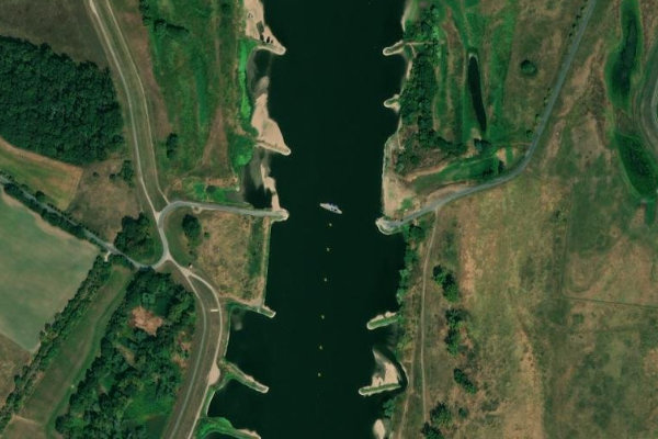 Immagine satellitare dei dintorni di Elbe (Sandau/Elbe)