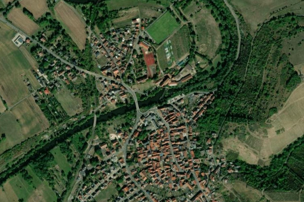 Immagine satellitare dei dintorni di Glan (Odernheim am Glan)