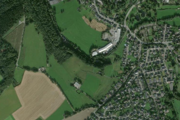 Immagine satellitare dei dintorni di Lenne (Schmallenberg)