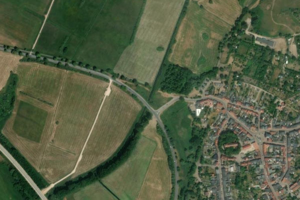 Immagine satellitare dei dintorni di Recknitz (Laage)