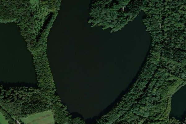 Immagine satellitare dei dintorni di Köttinger See