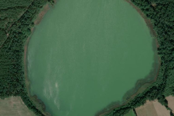 Immagine satellitare dei dintorni di Treptowsee (Parchim)