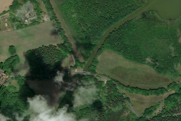 Immagine satellitare dei dintorni di Kammerkanal (Neustrelitz)