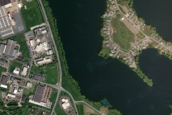 Immagine satellitare dei dintorni di Sundhäuser See