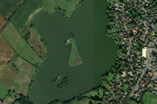 Immagine satellitare dei dintorni di Molfsee