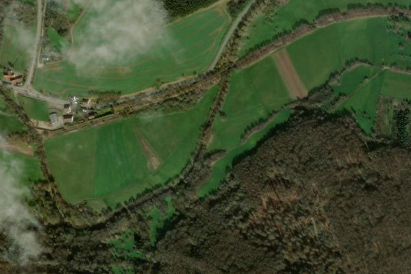Immagine satellitare dei dintorni di Glan (Ulmet-St.Julian)