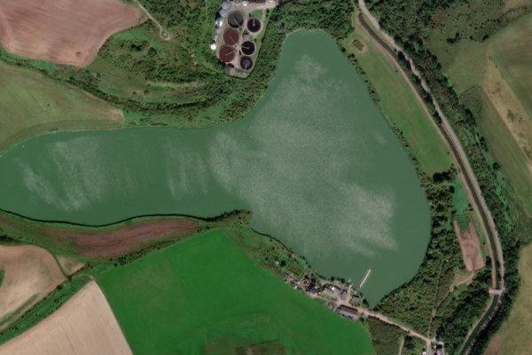 Immagine satellitare dei dintorni di Kernersee