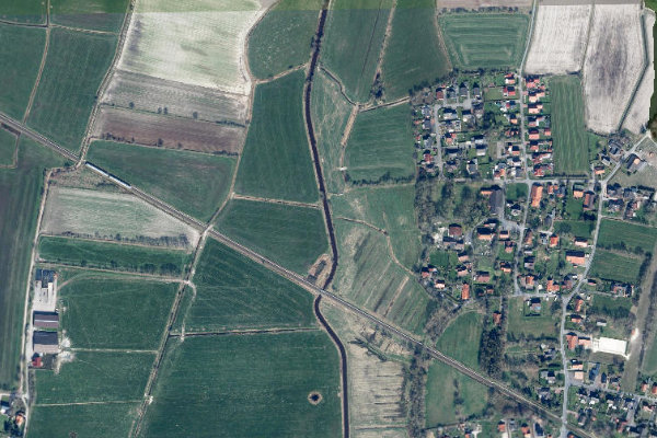 Immagine satellitare dei dintorni di Abenser Leide