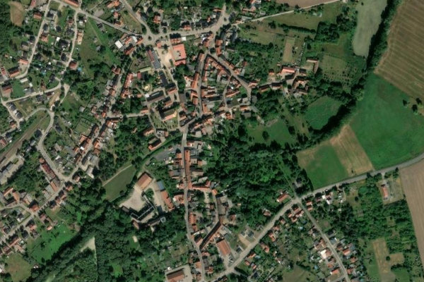 Immagine satellitare dei dintorni di Aller (Weferlingen)