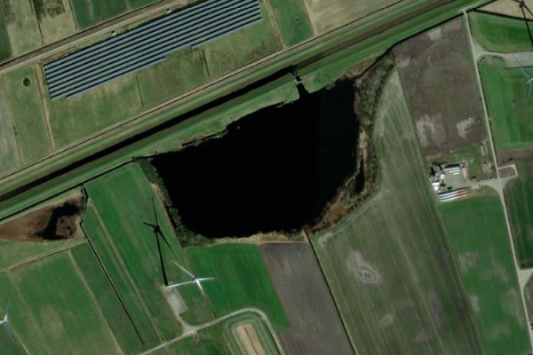 Immagine satellitare dei dintorni di Cola-See