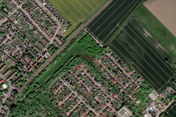 Immagine satellitare dei dintorni di Tegelgrund (Glückstadt)