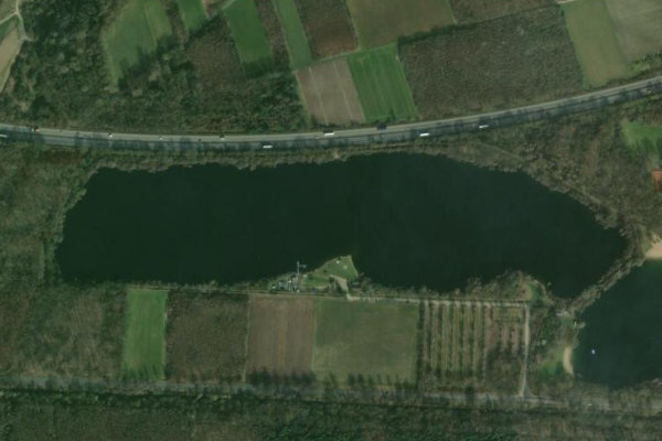 Immagine satellitare dei dintorni di Kaarster See