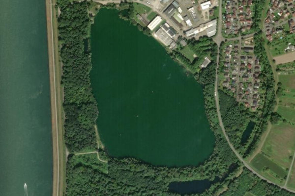 Immagine satellitare dei dintorni di Badesee Grauelsbaum