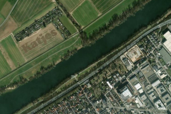 Immagine satellitare dei dintorni di Main (Raunheim)