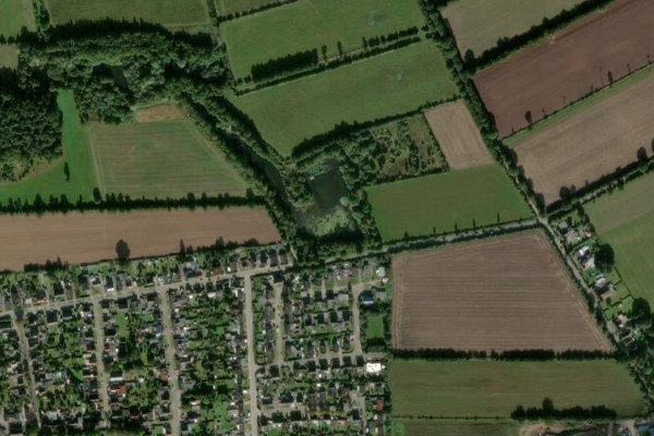 Immagine satellitare dei dintorni di Grube Vierkamp