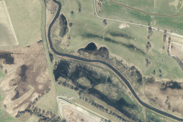 Immagine satellitare dei dintorni di Sude (Preten)