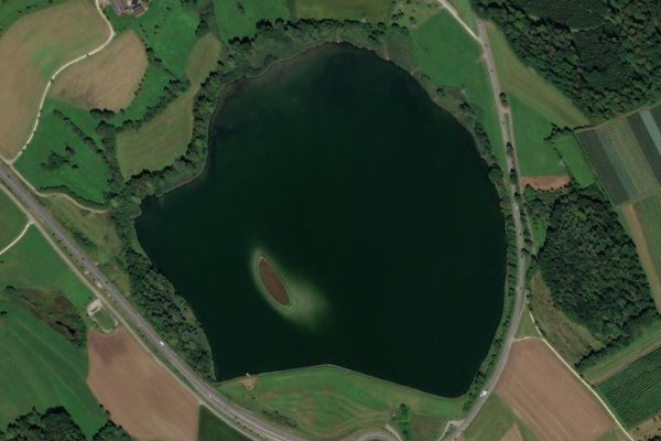 Immagine satellitare dei dintorni di Andelshofer Weiher