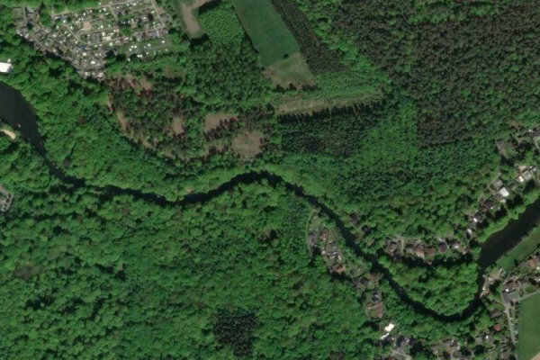 Immagine satellitare dei dintorni di Stever (Hullern)