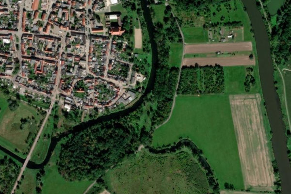 Immagine satellitare dei dintorni di Bode (Nienburg/Saale)