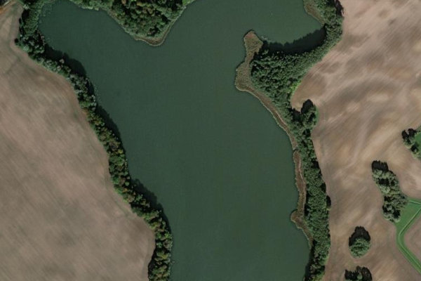 Immagine satellitare dei dintorni di Tauchowsee