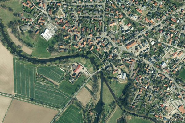 Immagine satellitare dei dintorni di Aller (Müden/Aller)