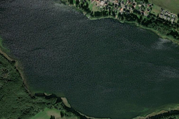 Immagine satellitare dei dintorni di Holzendorfer See