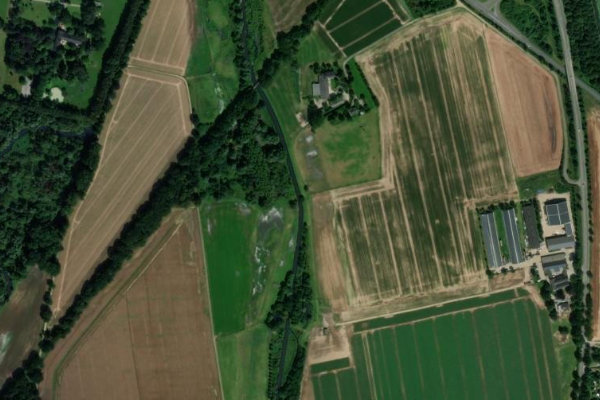 Immagine satellitare dei dintorni di Kleine Niers