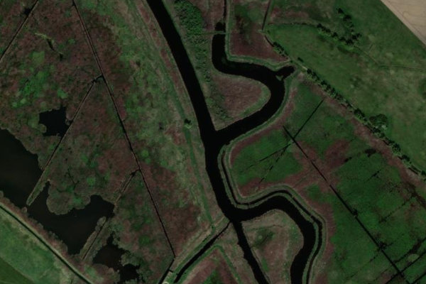 Immagine satellitare dei dintorni di Trebel (Nossendorf)
