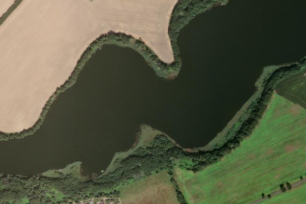Immagine satellitare dei dintorni di Aalkasten